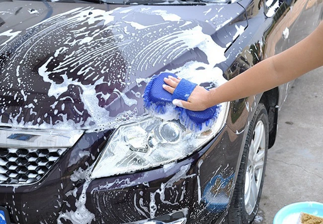 Car Styling Soft Wool Car Wash Cleaning Glove Car Motor Motorcycle Brush Washer Auto Car Care Cleaning Tool Brushes Accessories