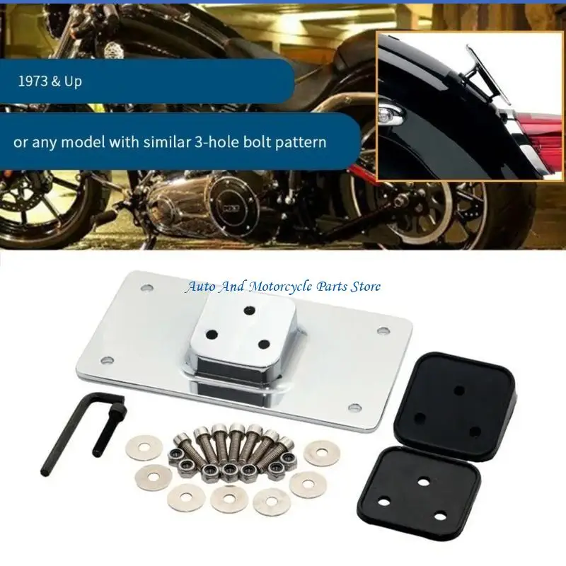 P9FD Nummernschild-Montagehalterungs-Set, Motorradzubehör für 883 1200 – Detail 5