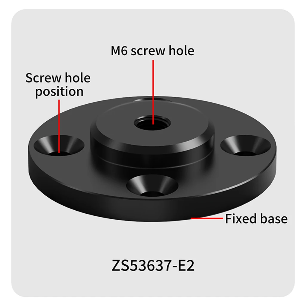 Kamera Stativ Basis Adapter 1/4 3/8 M6 Loch Aluminium Feste Platte Wand Halterung für DSLR GoPro Magic Arm Projektor Monitor Halterung – Detail 23