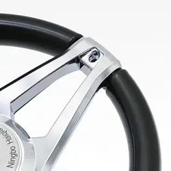 Boat Steering Wheel Premium Sturdy Non Slip Boat Accessories for Marine Vessels Fishing Boat Boat Speedboat Pontoon Boat