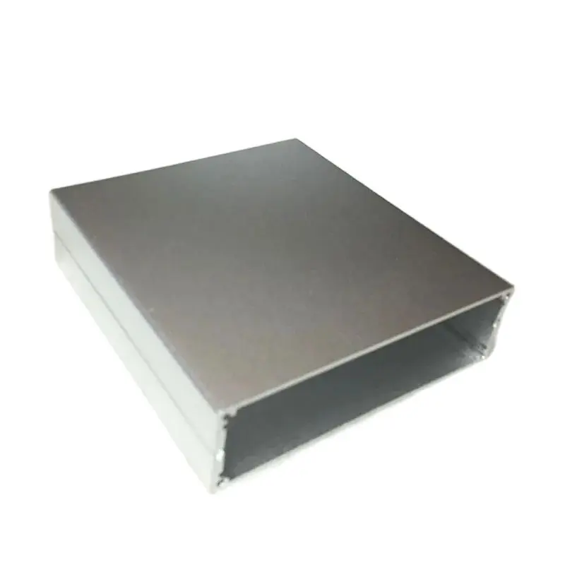 Casing kotak PCB kerangka instrumen bahan aluminium 114(4.48 ")X33(1.29")X120(4.72 ")mm tipe terpisah DIY