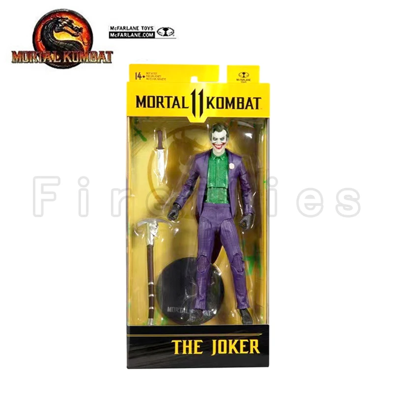 7inches McFARLANE Action Figure Mortal Kombat XI The Joker Anime Model For Gift Free Shipping