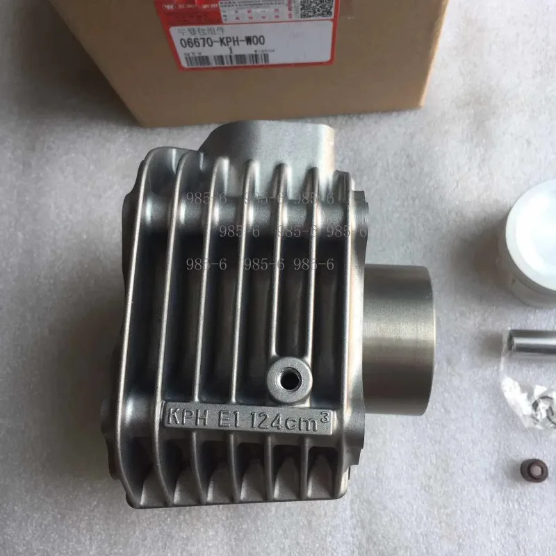 4-Valve Engine Cylinder Assembly Complete Kit with Matching Piston for 190CC Replacement Repair