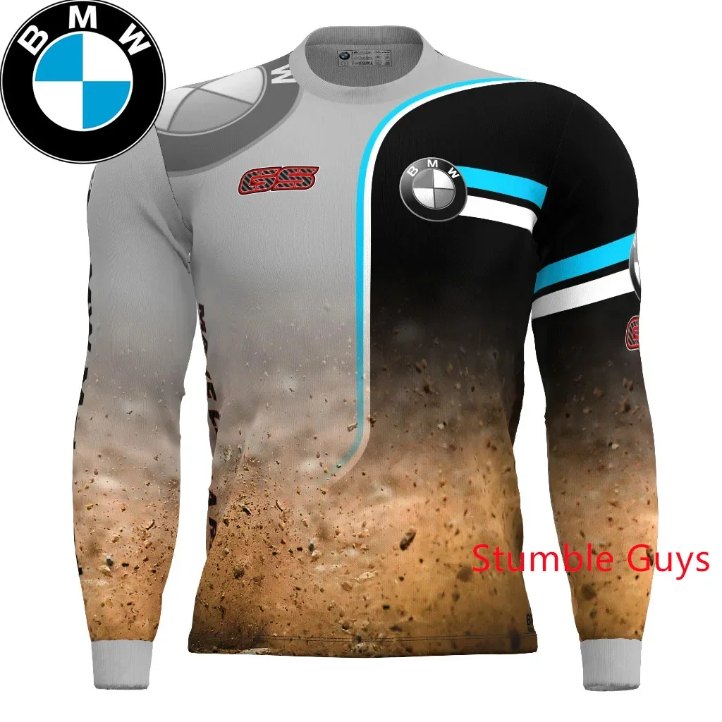

Summer BMW M Power Men's Long Sleeve T-shirt Sports Racing Motorcycle Street Style Cool Trendy Casual Clothes