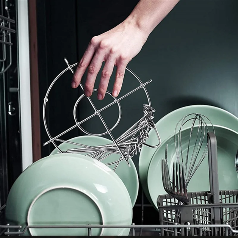 AY03-8.7 بوصة شوايات رفوف الجفاف لسلسلة نينجا فودي 8QT وعاء كوارت سيخ حامل ملحقات مقلاة الهواء