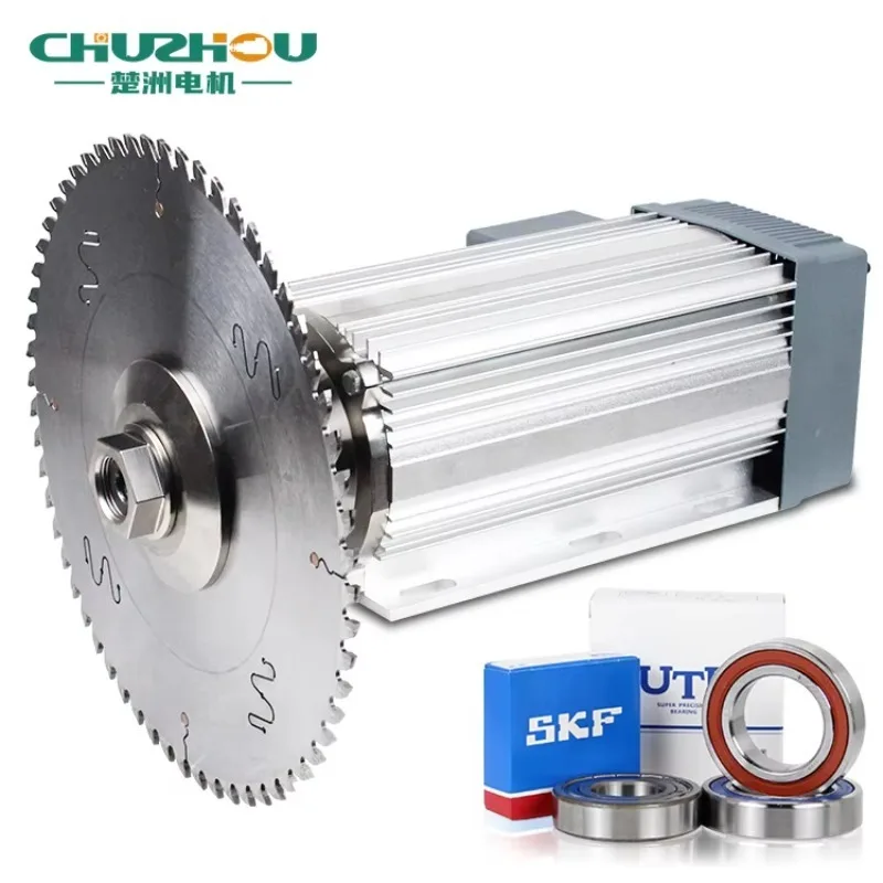 High speed metal milling spindle for wood cutting Air cooled circular saw numerical control router ATC spindle motor