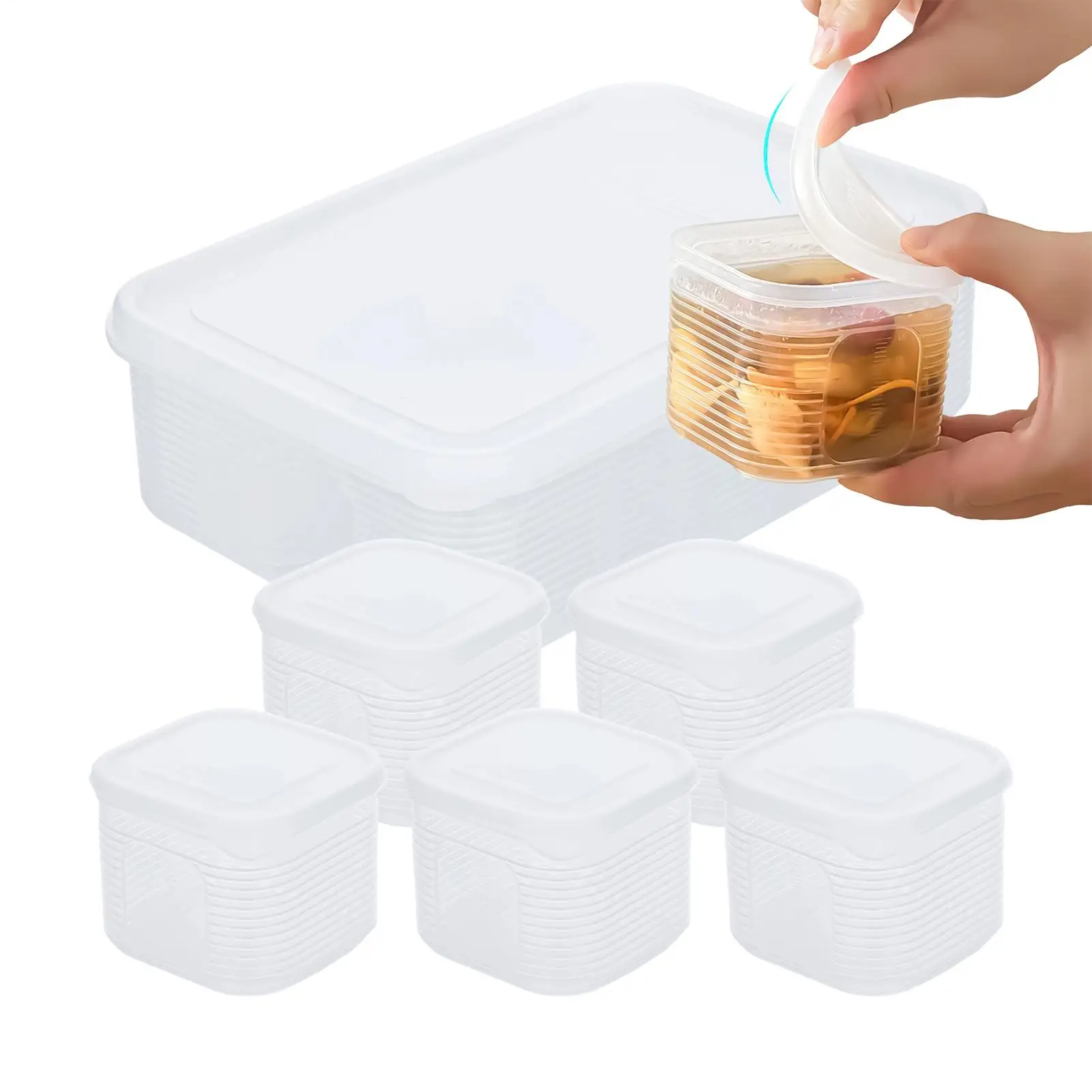 

Контейнеры для холодильника, штабелируемые, с крышками, органайзеры для продуктов, коробки для хранения в холодильнике, для супов, овощей, фруктов, для путешествий, командировок