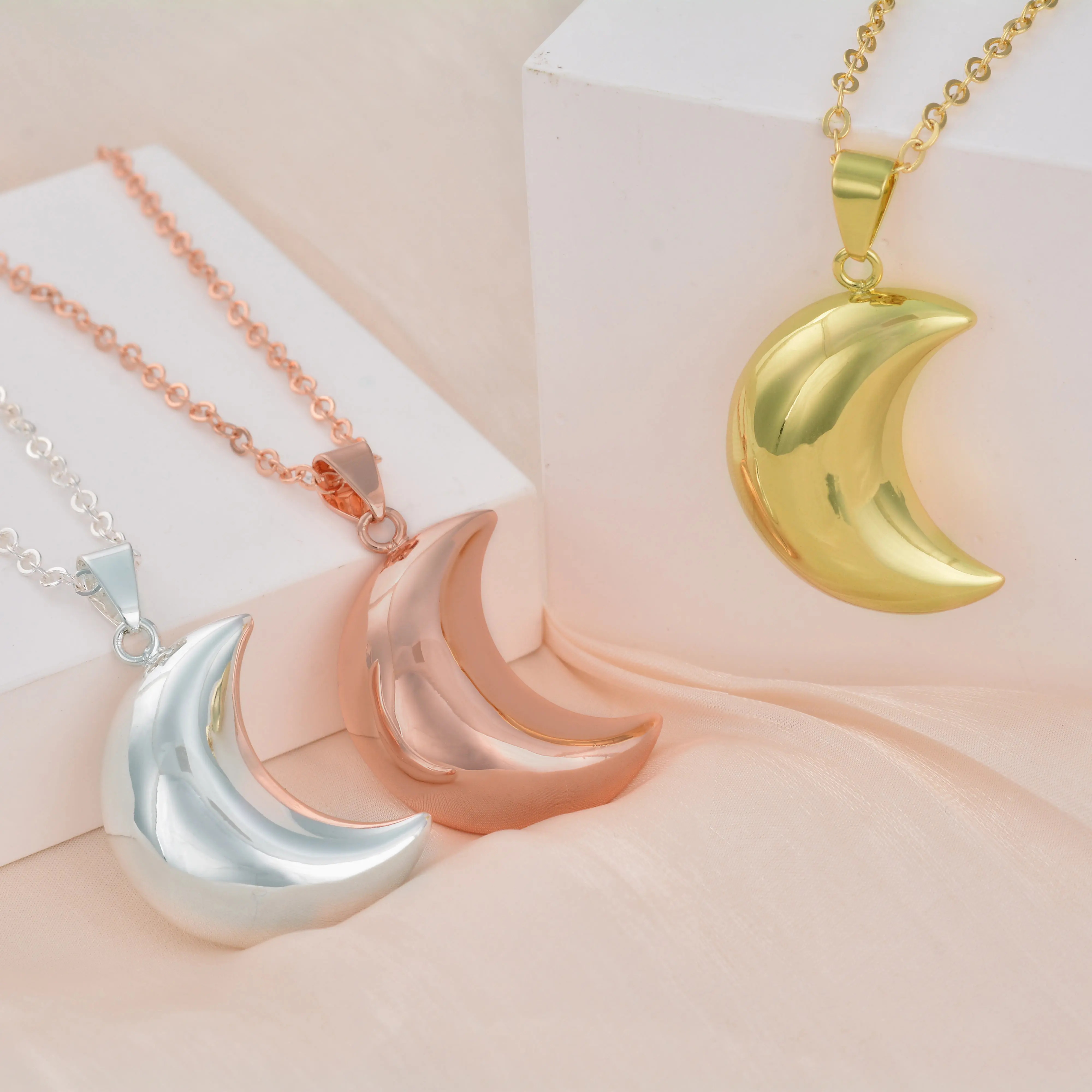 Eudora Harmony Ball Angel Caller Pregnancy Bola Pendant Necklace Simple Smooth Chime Bell Ball Jewelry for Women Mom\'s day Gift