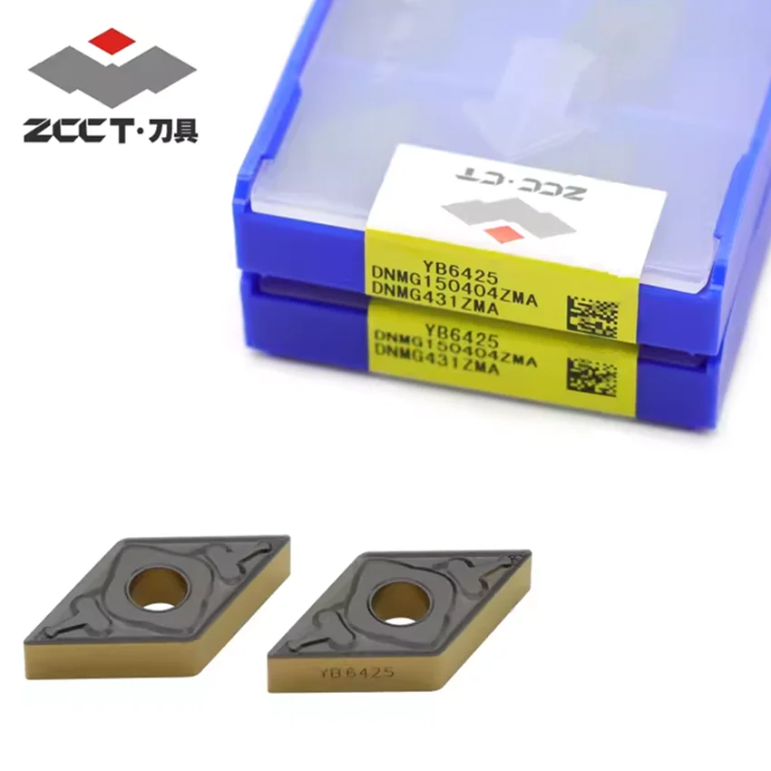 

DNMG150404ZMA YB6425 DNMG150404-ZMA YB6425 DNMG150404 MA YB6425 ZCC.CT CNC carbide inserts Turning inserts For Steel 10pcs/box