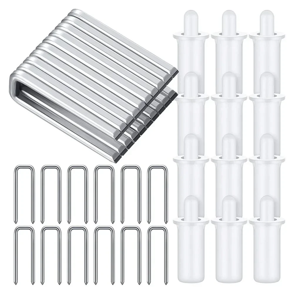 High-Quality Venetian Blinds Repair Kit 20 Louver Pins And 20 Louver Repair Nails For Easy Fixes Venetian Blinds Repair Kit