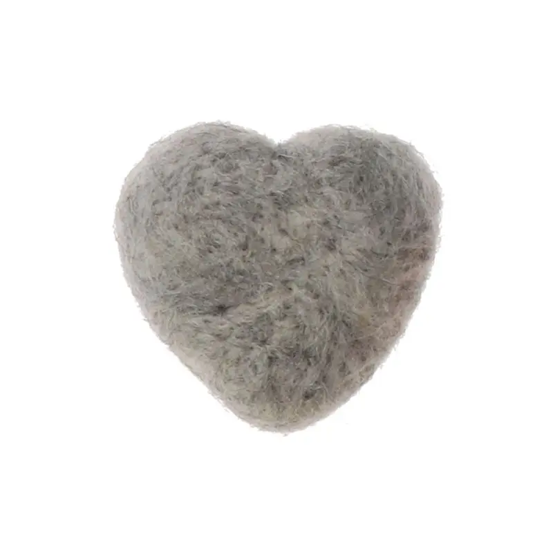 Newborn Photography Props DIY Handmade Baby Wool Felt Love Heart for DOLL Photo A2UB