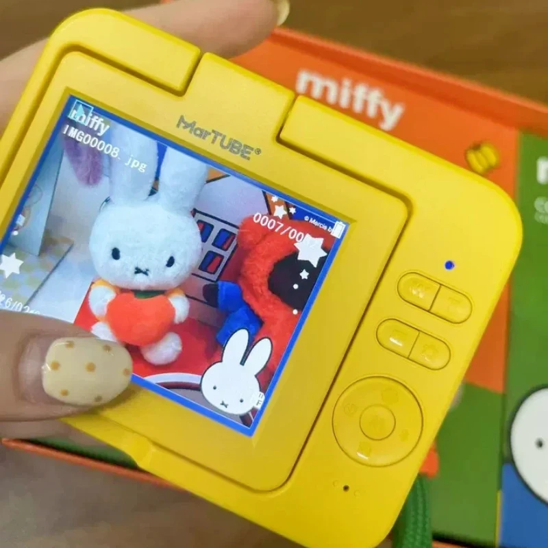 Miffy CCD Camera 68 Million Pixels 180 Degree Flip Screen Built In Led Fill Light 10 Filter No Memory Card Girl's Birthday Gift view 4