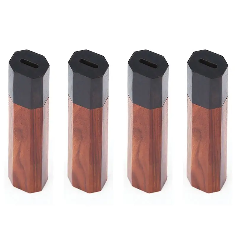 AC23-4X Japanese Chef Knife Handle DIY Kitchen Knives ECO Friendly Wooden Knife Making Details Accessories Octagonal Handle
