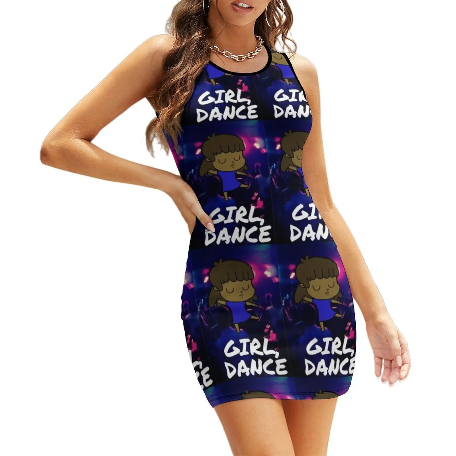

Girl, Dance Sleeveless Sundress party dresses woman Women's clothing summer clothes