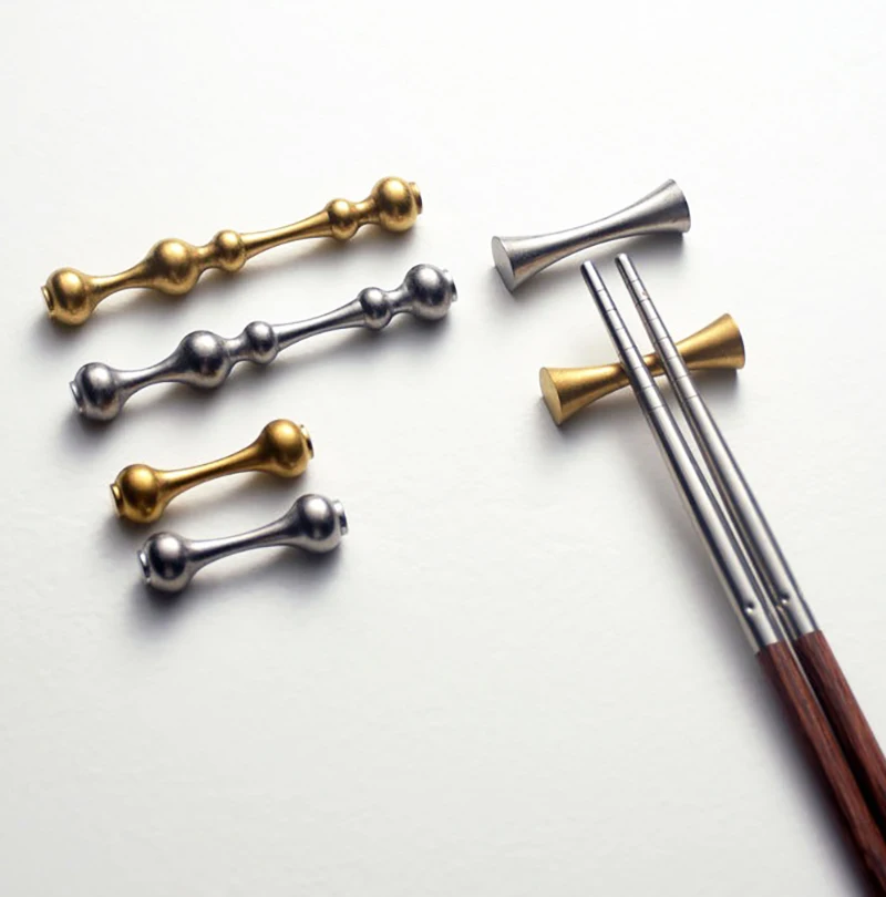 304 Stainless Steel Vintage Chopstick Rests Chopstick Rest Spoon Rest Multi-Use Spoon Rest Tableware Restaurant Hotel