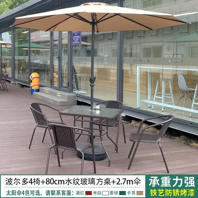 Variant: Table  chair and umb