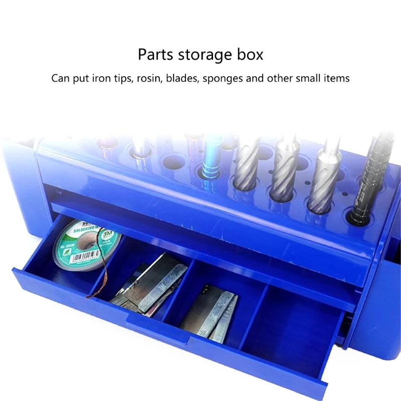 dwan Maintenance Storage Box for Desktop Storage of Screwdrivers Tweezers Wicks