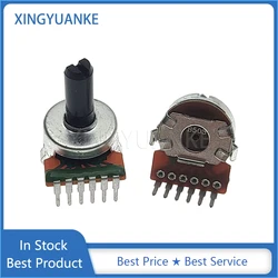 2 Stuks 161 Type B503 Dual B 50K Luidsprekerversterker Volumepotentiometer 10K 20K 100K 6-Pin Halve As Lengte 15Mm