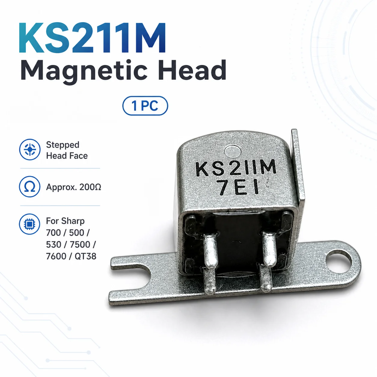 Магнитная головка KS211M (импо – обзор и цена Cassette Tape Head