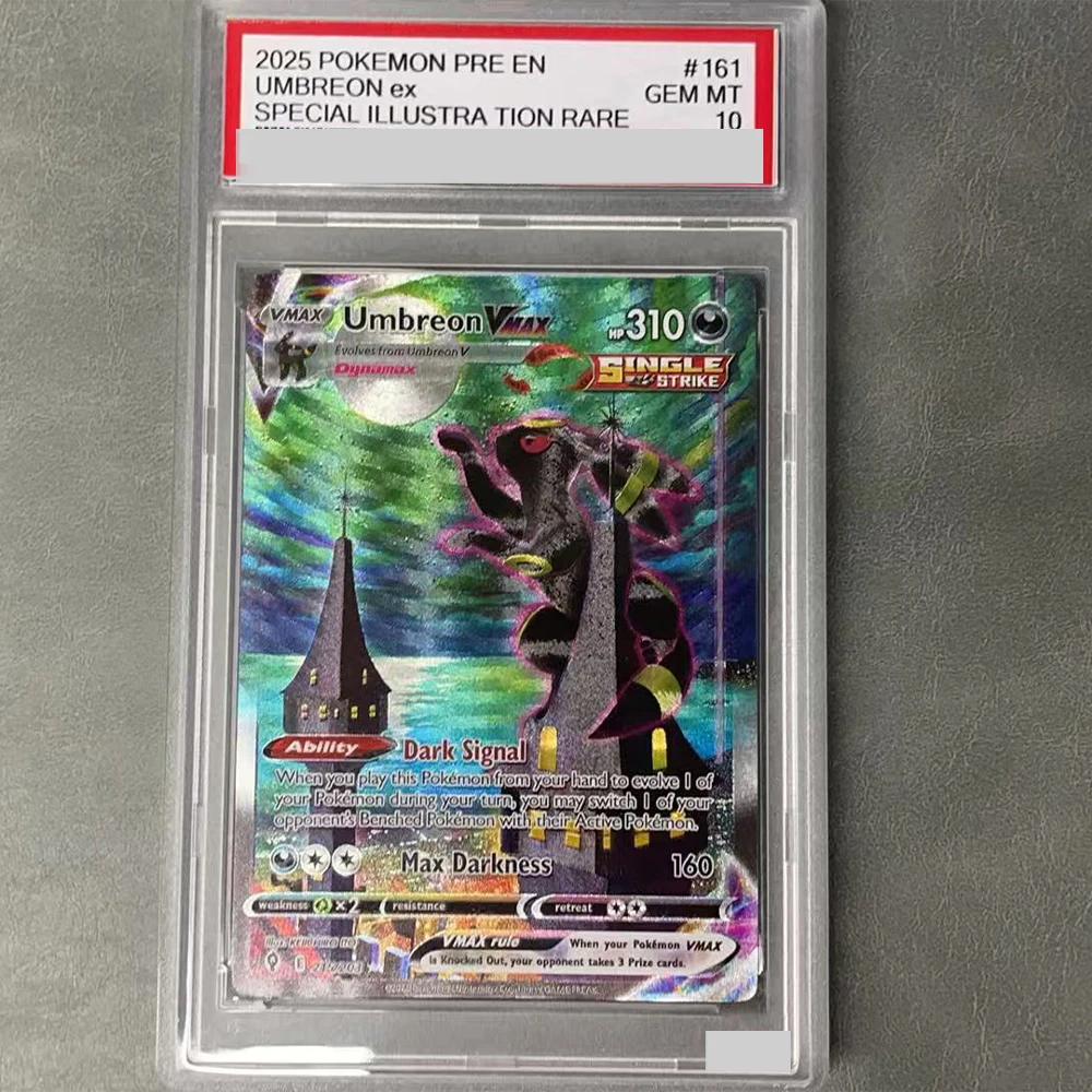 بطاقة المجموعة المتدرجة DIY Proxy PTCG 2025 M2a JP # 240 ميجا جنغر Ex Special Art Rare GEM MT 10 بطاقات هدايا ملصق ثلاثي الأبعاد
