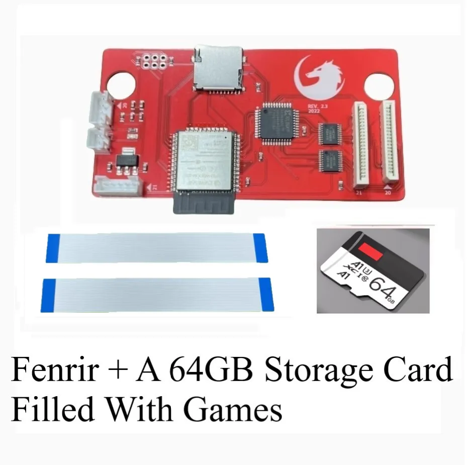 Fenrir Pro Fenrir Duo dla Sega Saturn Płyta Symulacyjna Napędu CD ODE SAROO PHOEBE RHEZ Wuxi OED/CD Switcher SS MODE Modułowy Chip — zdjęcie produktu 5