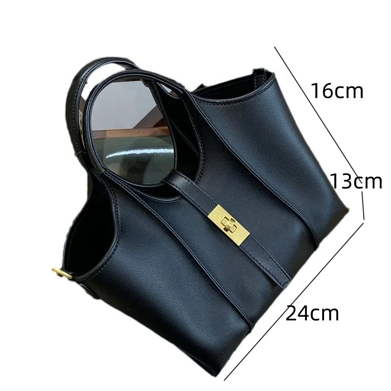 New Tote Bags Women\'s Fashion Shoulder Bags Bucket Bag High Capacity Leisure Versatile Retro Lady Trend Commuter Handheld Bags