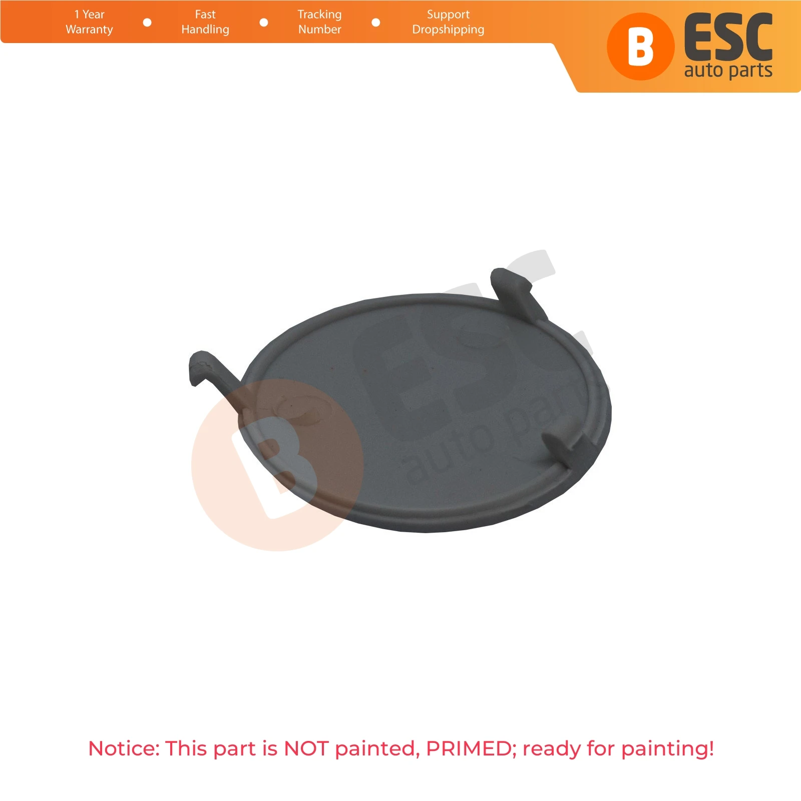 ESC Auto Parts ESP731 Rear Bumper Tow Bar Eye Cover 2M51A17922AC for Ford Focus HB 02-05 Fast Shipment Ship From Turkey