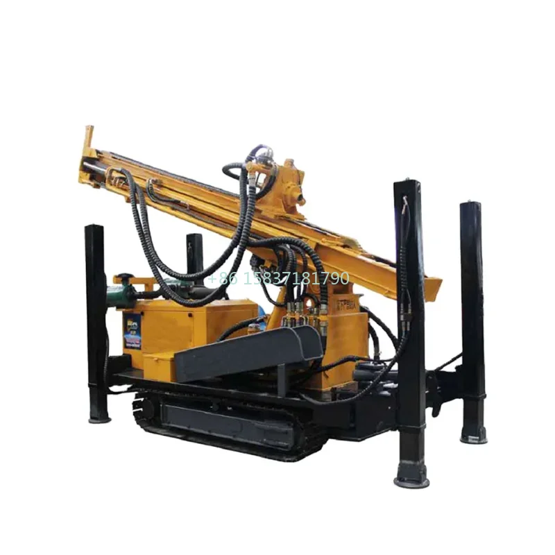 Dual Purpose 200M Drilling Rig Machine Truck Mounted Depth Water Well Drilling Rig 300m 500m Drill Rig Sale for South Africa