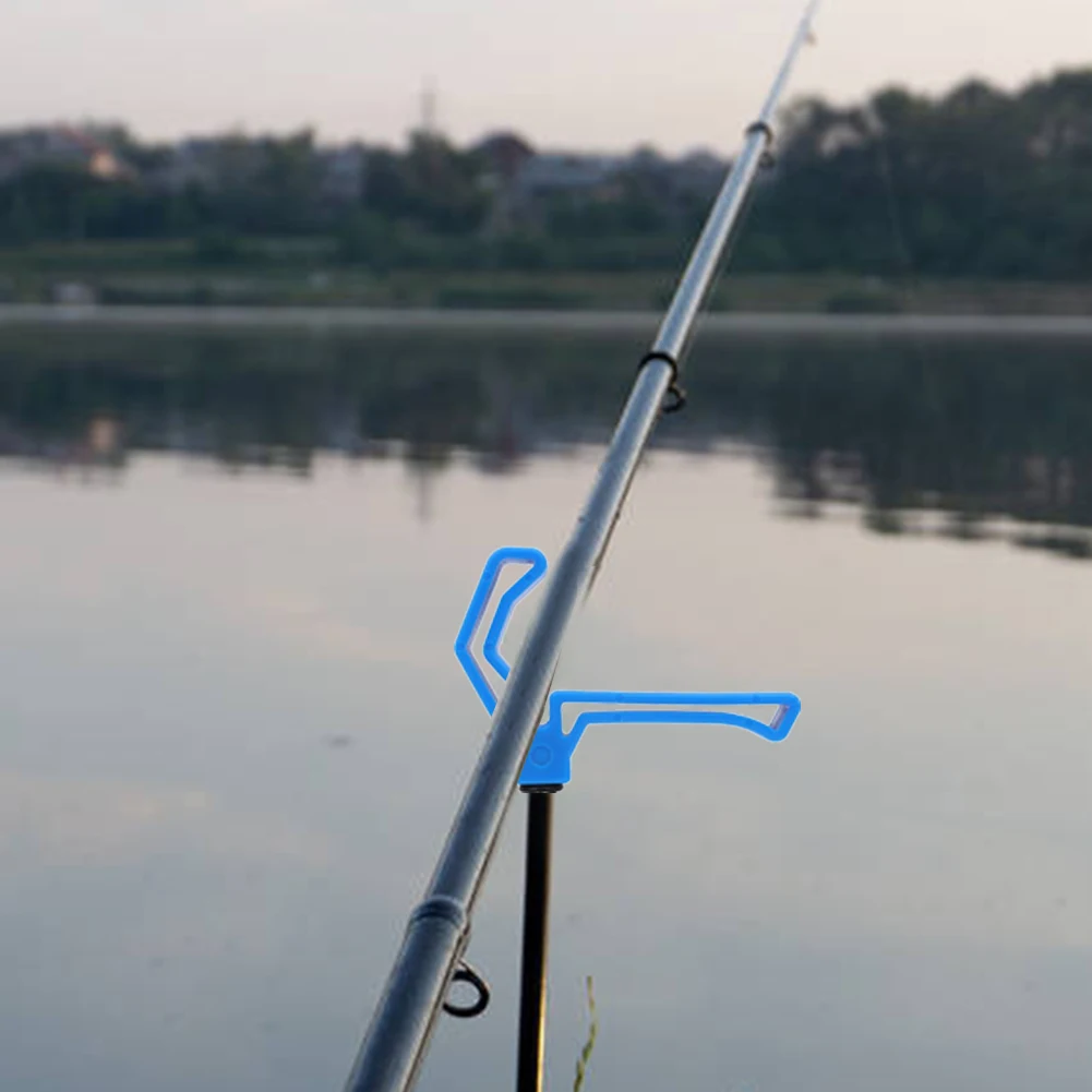 Soporte para caña de pescar, cabezal de agarre en forma de U/V, soporte para caña de pescar de carpa, soporte portátil para pesca al aire libre