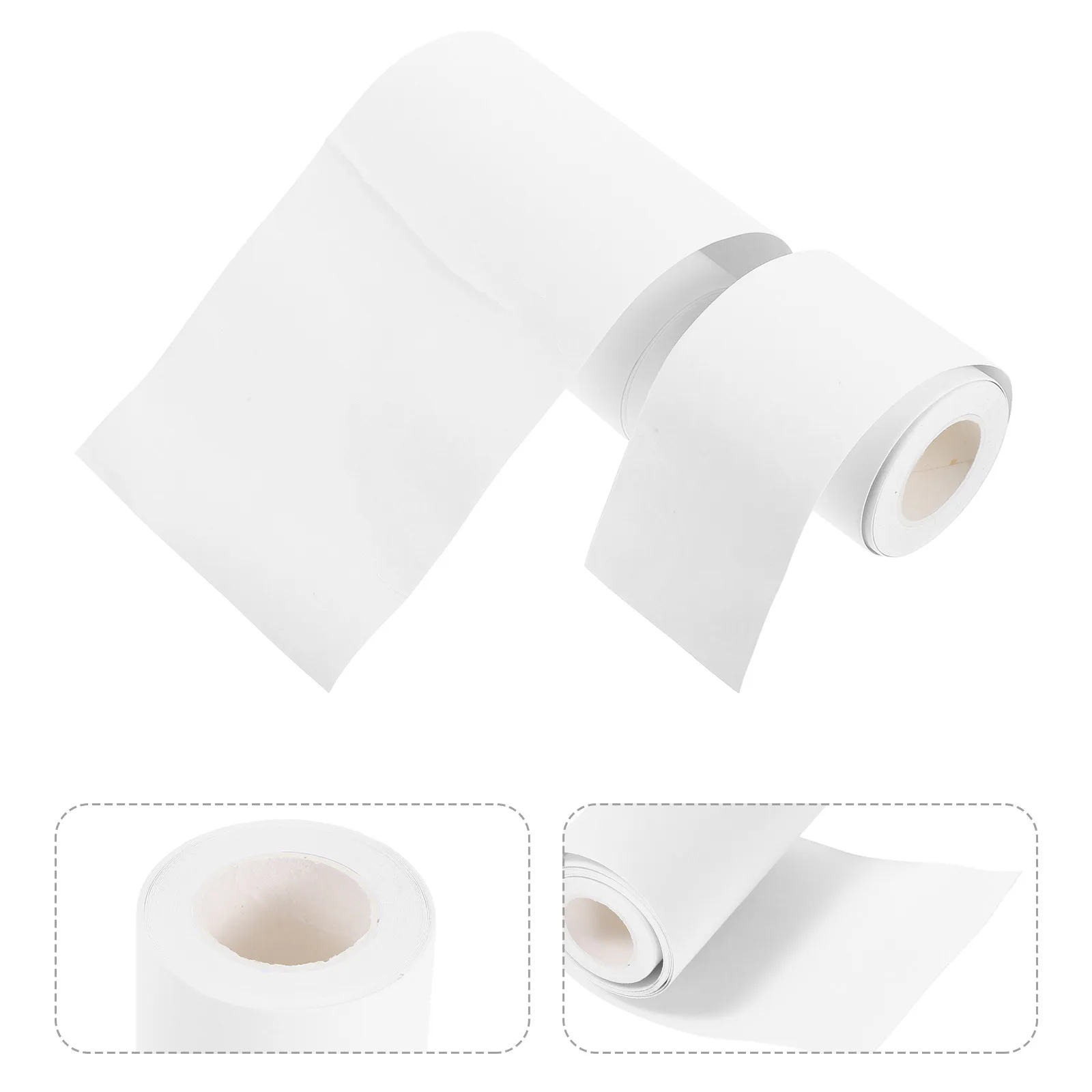 2Pcs Writable Blank Base Washi Tape Adhesive Stickers for Students Scrapbook Journal Planner Notes Air Conditioner Tape