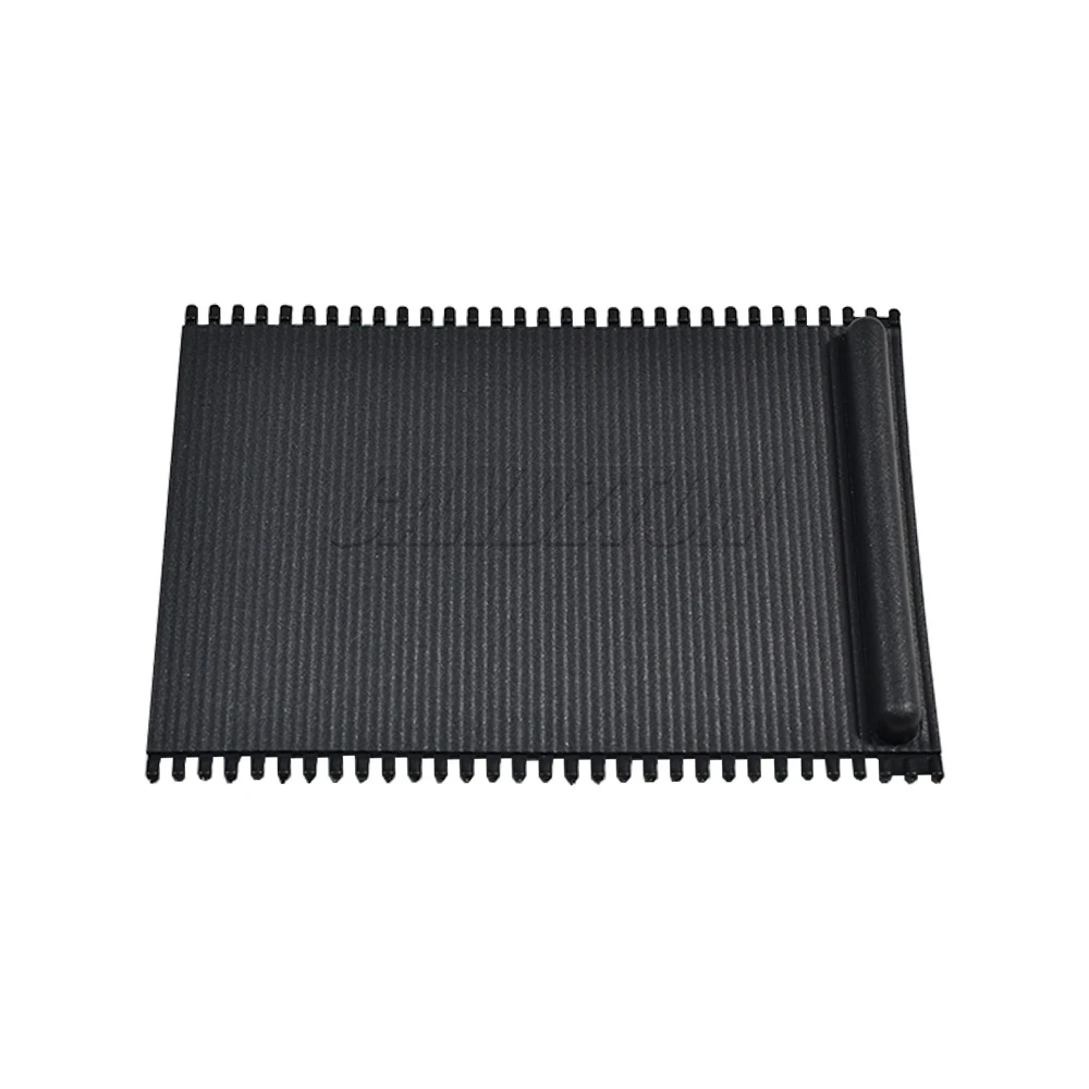 جديد 51168159698 غطاء وحدة التحكم المركزية للسيارة حامل أكواب الماء ستارة سوداء منزلق غطاء أعمى لسيارات BMW E39 5 Series 1995-2003 #5