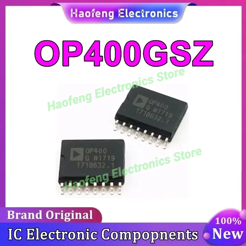 オリジナル OP400GS OP400GSZ OP400G 低電力オペアンプチップ SMD SOP16