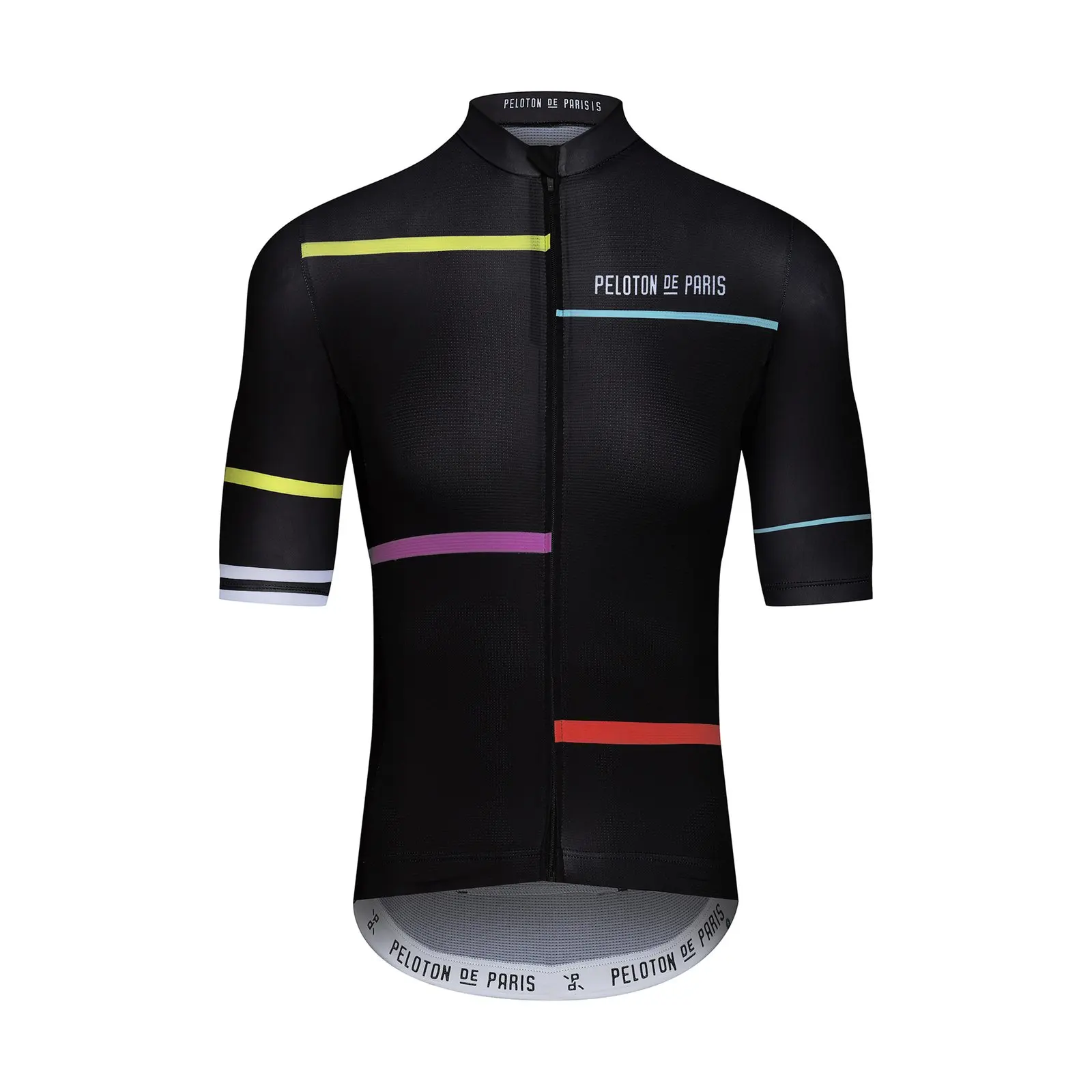 PELOTON DE PARIS Cycling Jerseys Men's Summer Breathable Quick Dry