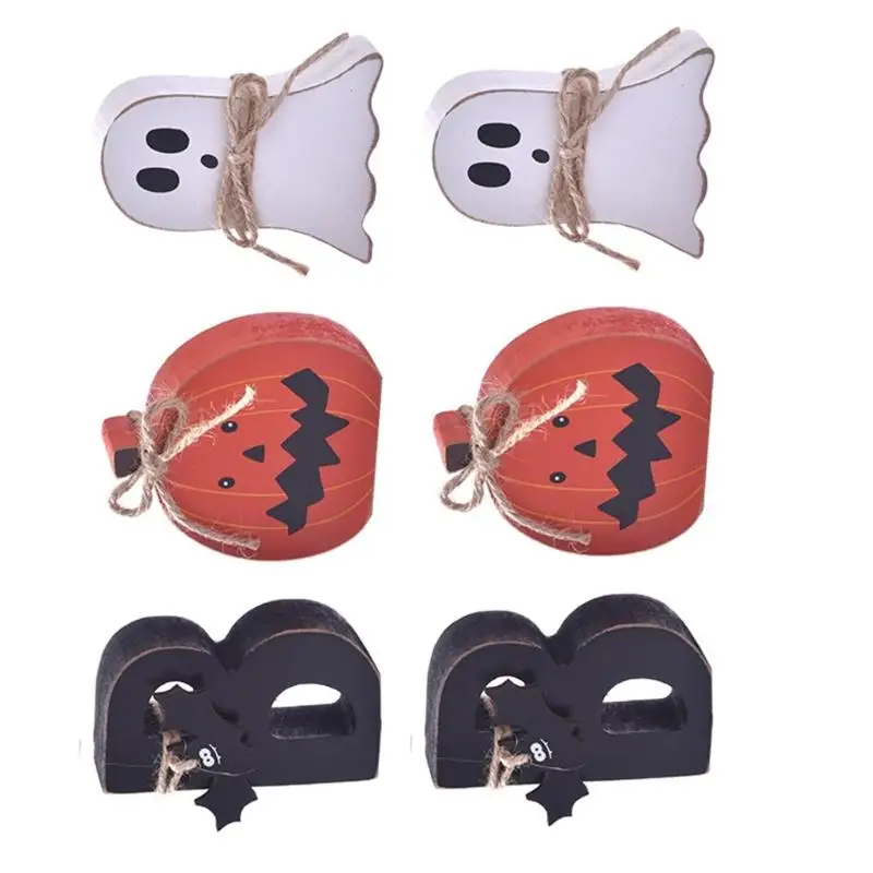 

E8BD Artistics Specters Decoration Easy Assembly Seasonal Centerpiece for Fireplaces Bookshelf Display