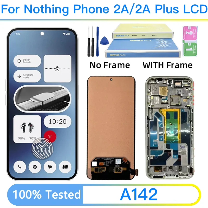 display-amoled-da-67”-per-nothing-phone-2a-lcd-a142-gruppo-digitalizzatore-touchscreen-per-nothing-phone-2a-plus-a142p