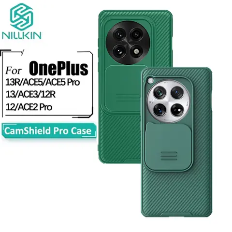 Nillkin For OnePlus ACE 5 3 13R 12R 13 12 Mi 15T 14T Note15 14 POCO F7 X7 Pro Turbo 4 K70Ultra CamShield Pro Case Back Cover