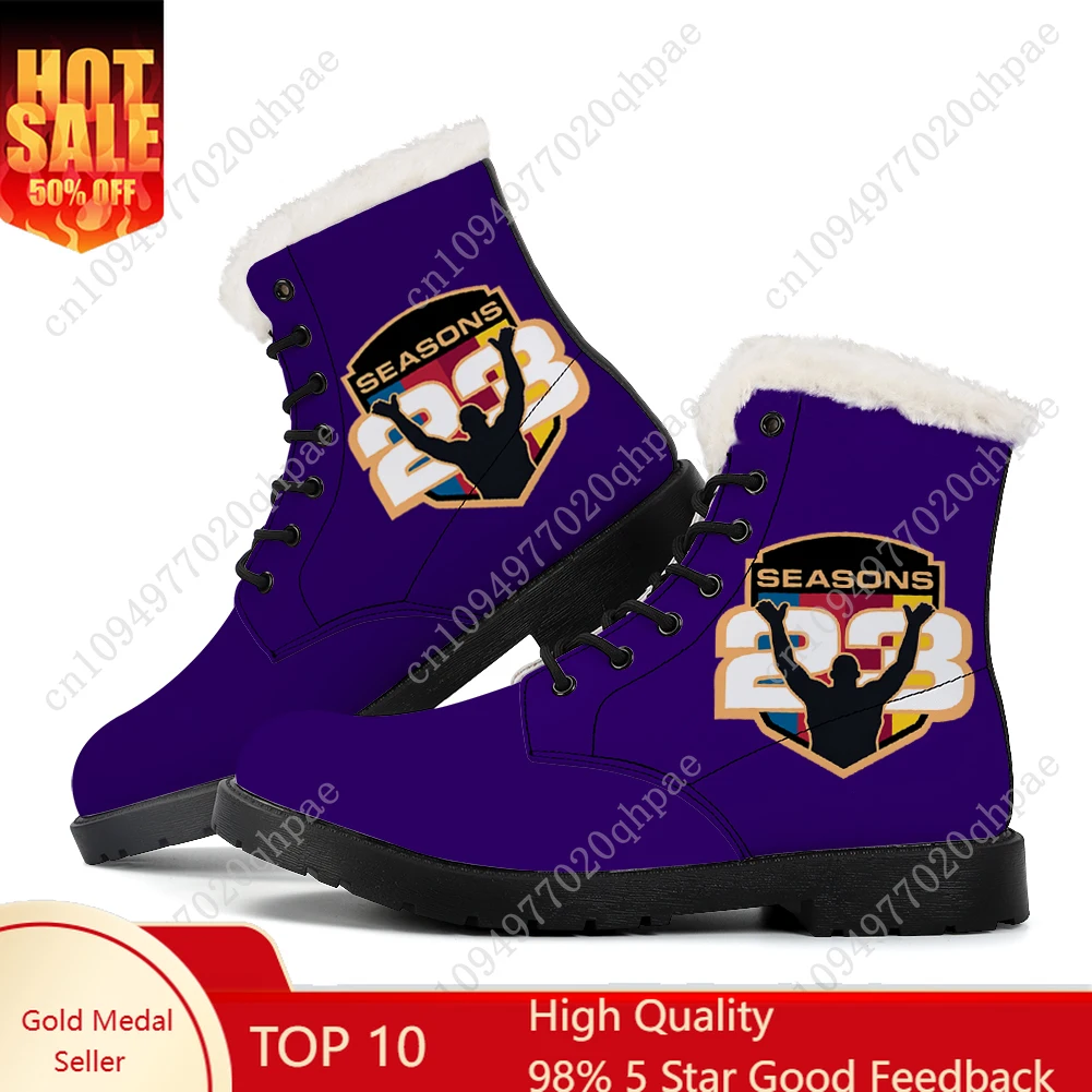 

Basketball Plush Boots 23 Seasons King Los Angeles Mens Womens Teenager Shoes Casual Boot Outdoor Light Couple Customize Shoe