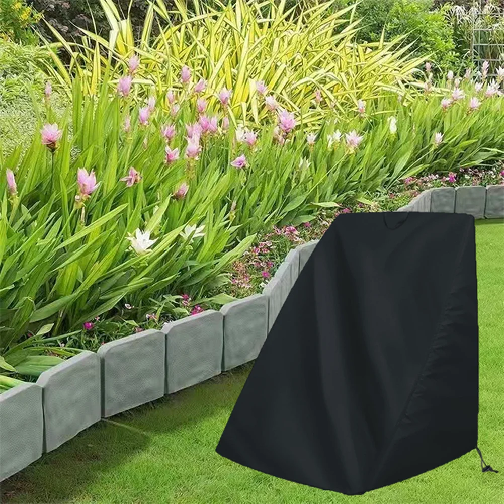 

Foldable Outdoor Hose Reel Cart Cover 210D Oxford Fabric Weatherproof Garden Tool Protector for Patio Yard Long Term Use