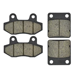 Motorcycle Front and Rear Brake Pads for 50cc 70cc 90cc 110cc 125cc 140cc to 170cc 200cc 250cc Pit Dirt Bike ATV Quad Motocross