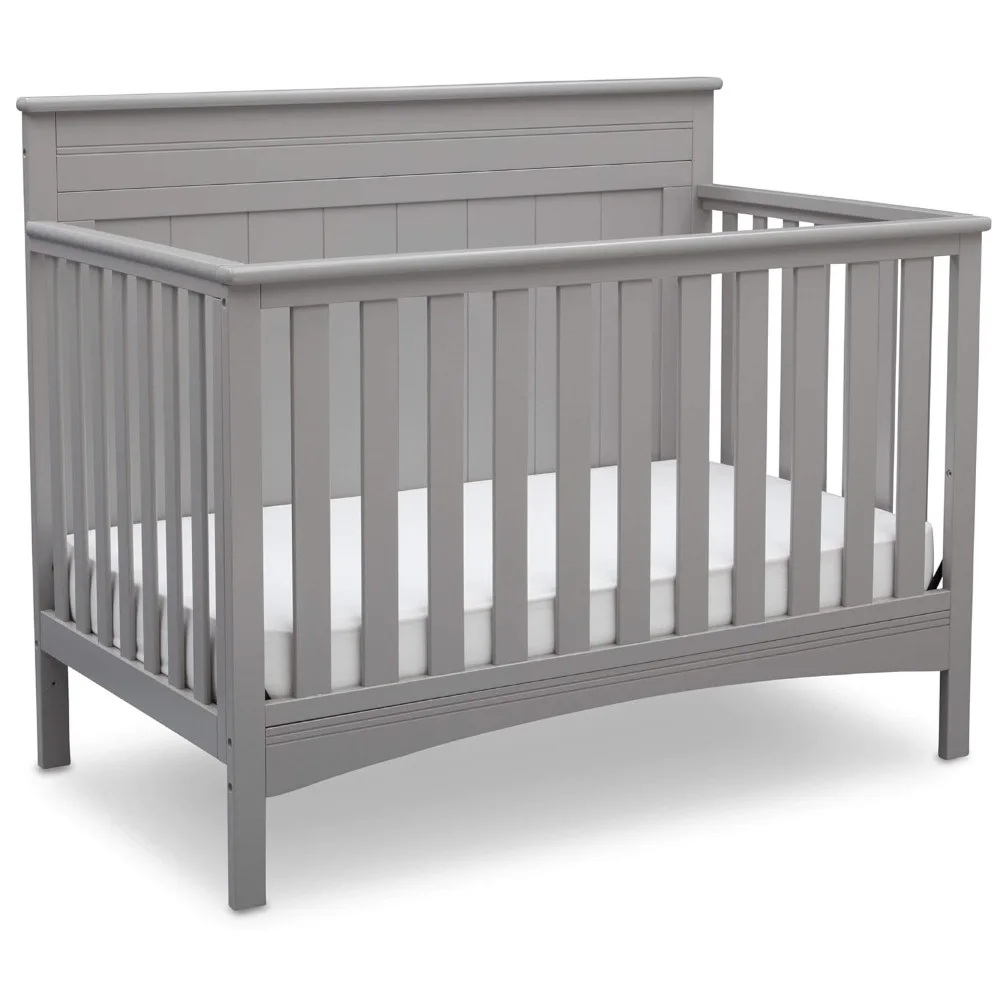 Delta-Barrage 4 en 1 pour enfants, cpull convertible pour bébé, Greenguard, ignorez l'or, gris