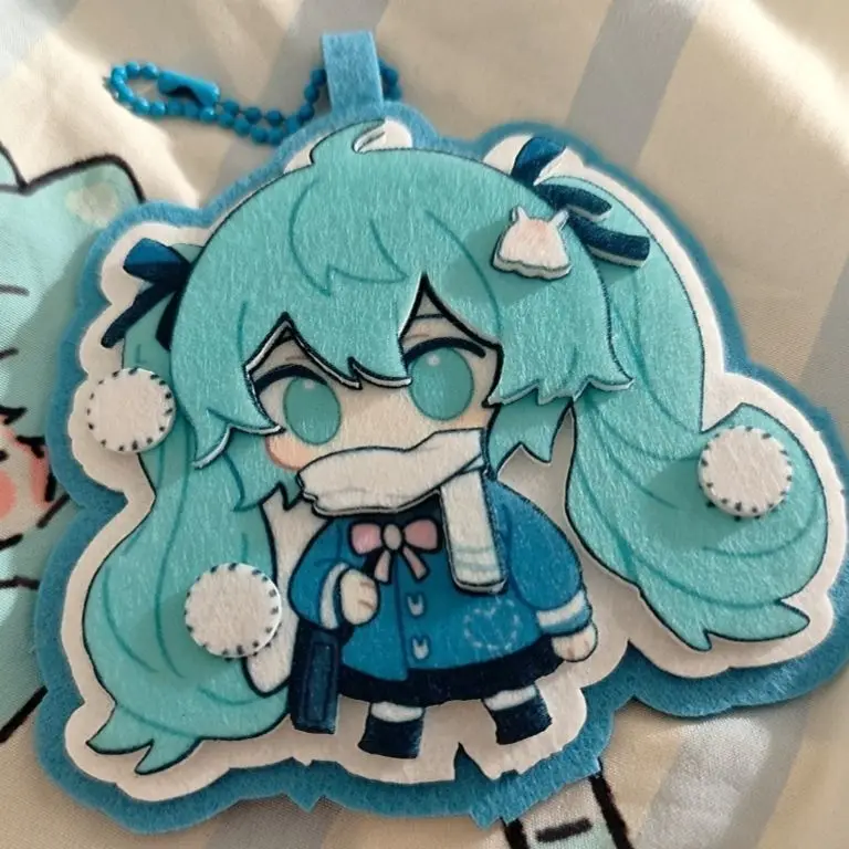 Hatsune Miku Hanger Hatsune Miku Project Diva Anime Perifere Q Versie Cartoon Originaliteit Hangende Decoraties Decoratie Nieuw