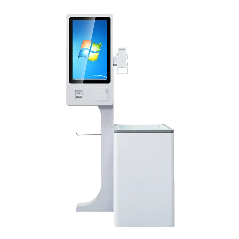 RFID self-checkout table unmanned new retail self-service end point collection and scanning machine clothing store RFID super
