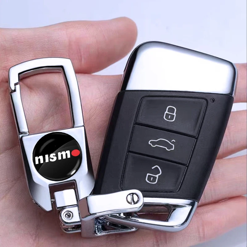 Metals Car Key Charms Auto Decoration Styling Accessories For Nismo Nissan Tiida Teana Skyline Juke X-trail Almera Qashqai Goods