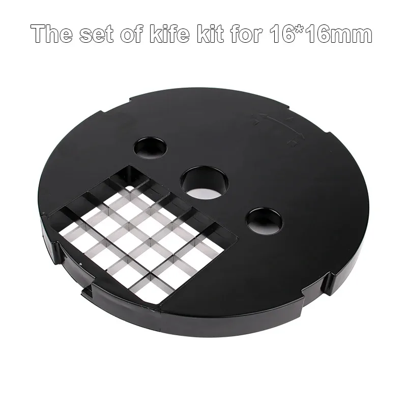 Vegetable Dicing Grid Blade Replacement Accessory Round Slicer Cutter Part for Potato Carrot Cucumber Ham Cube Cutting