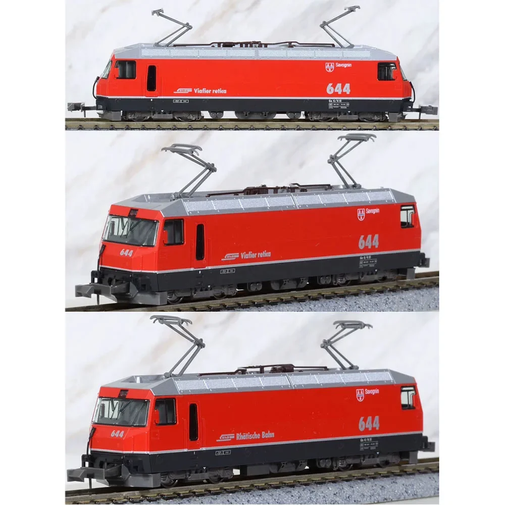 KATO N Scale 1/160 Train Model 10-1816/10-1146 Alpine Glacier Express Swiss Train Track Car Toy Gift