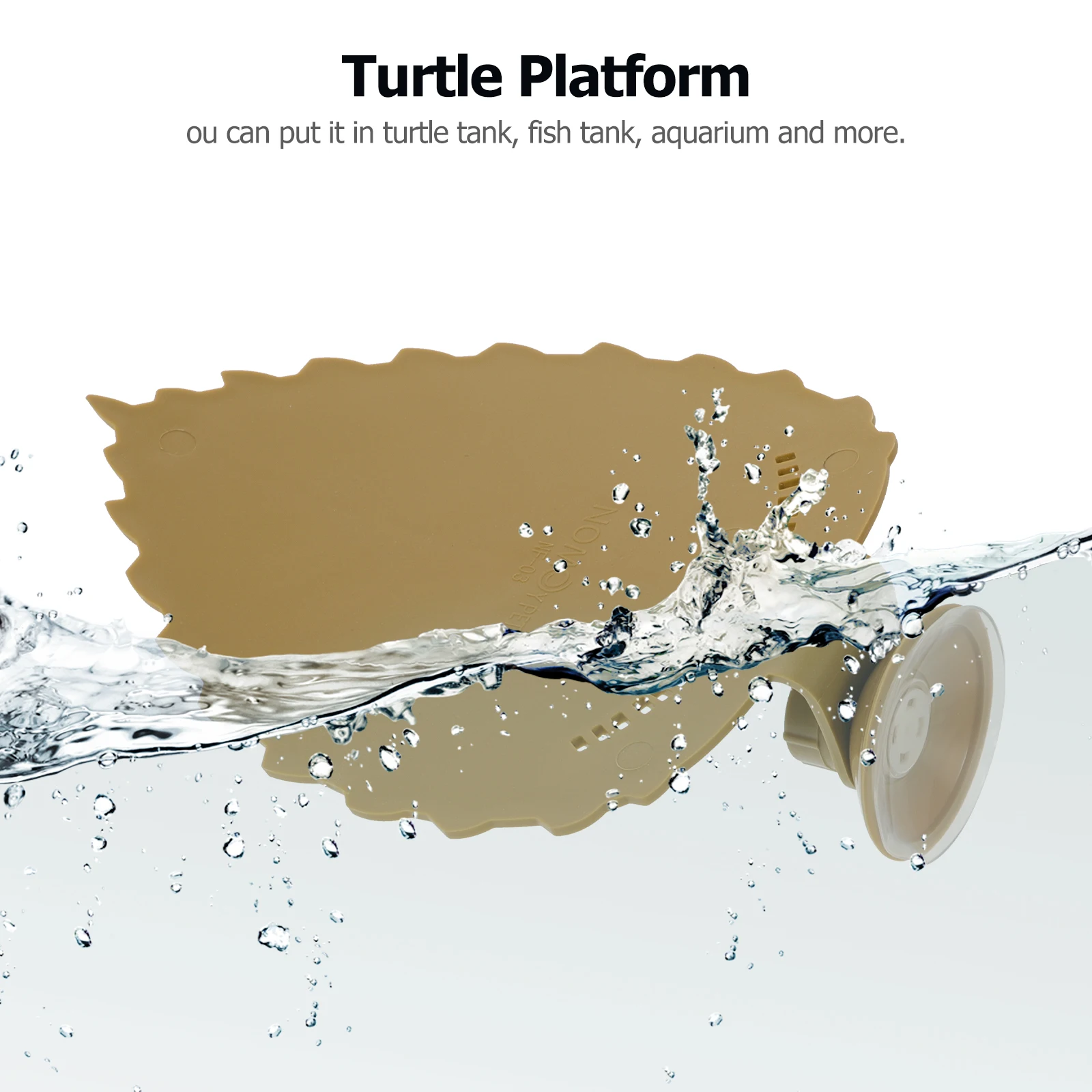 

2pcs Reptile Climbing Platform Turtle Decor Green Acrylic Aquarium Terrarium Habitat Leaf Terrace Easy Clean Durable