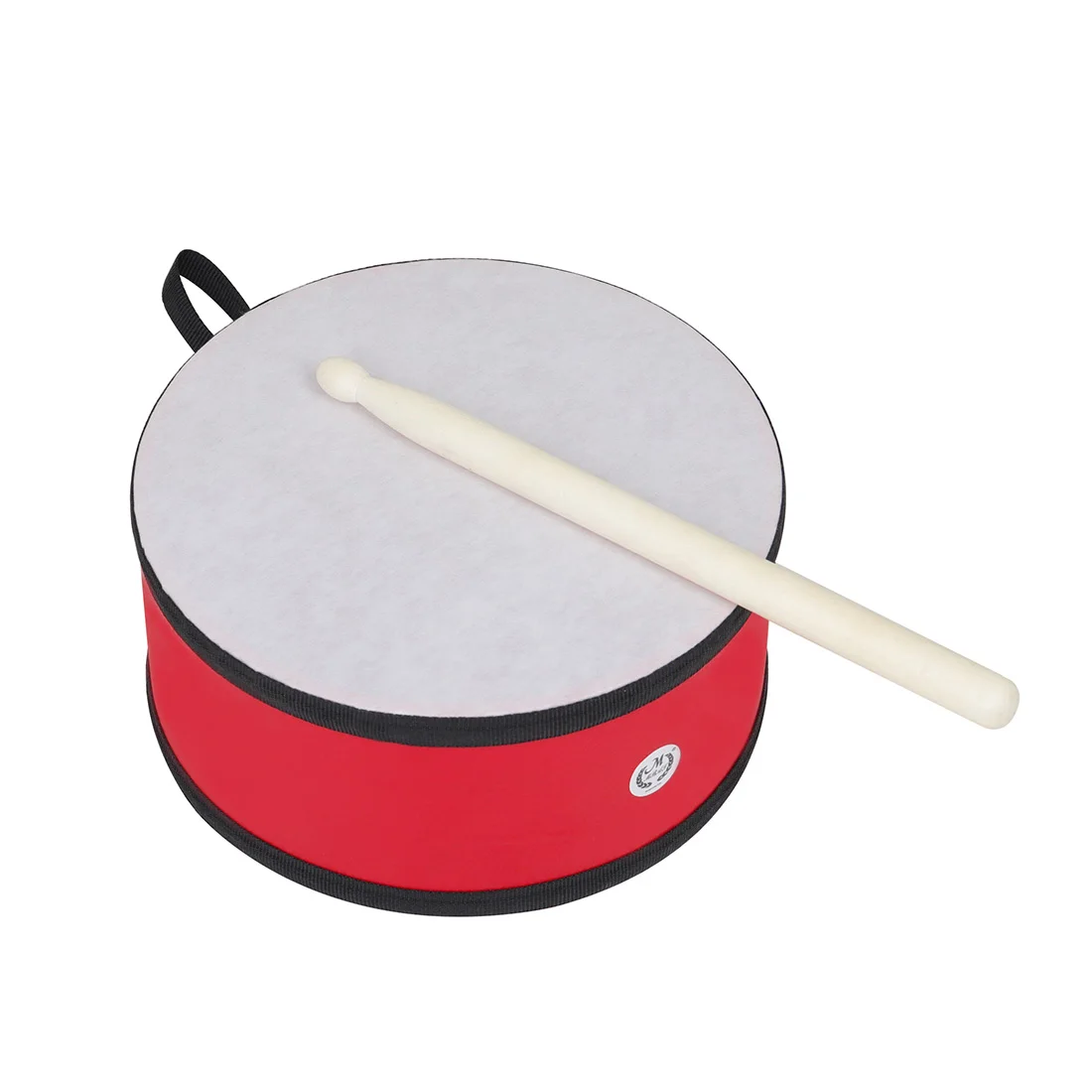 M MBAT Orff Hand Drum Indian Style Double-sided Percussion Instrument Portable Kids Music Gift Child Educational Tambourine