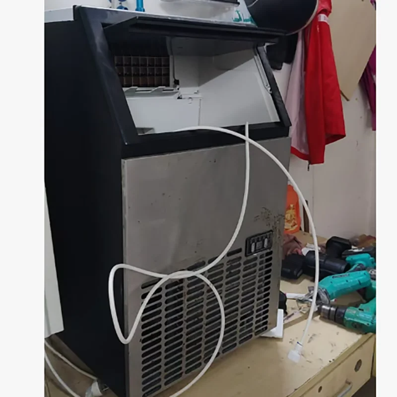 Ice Maker Machine Commercial Ice Cube Machine Automatic Ice Generator Machine