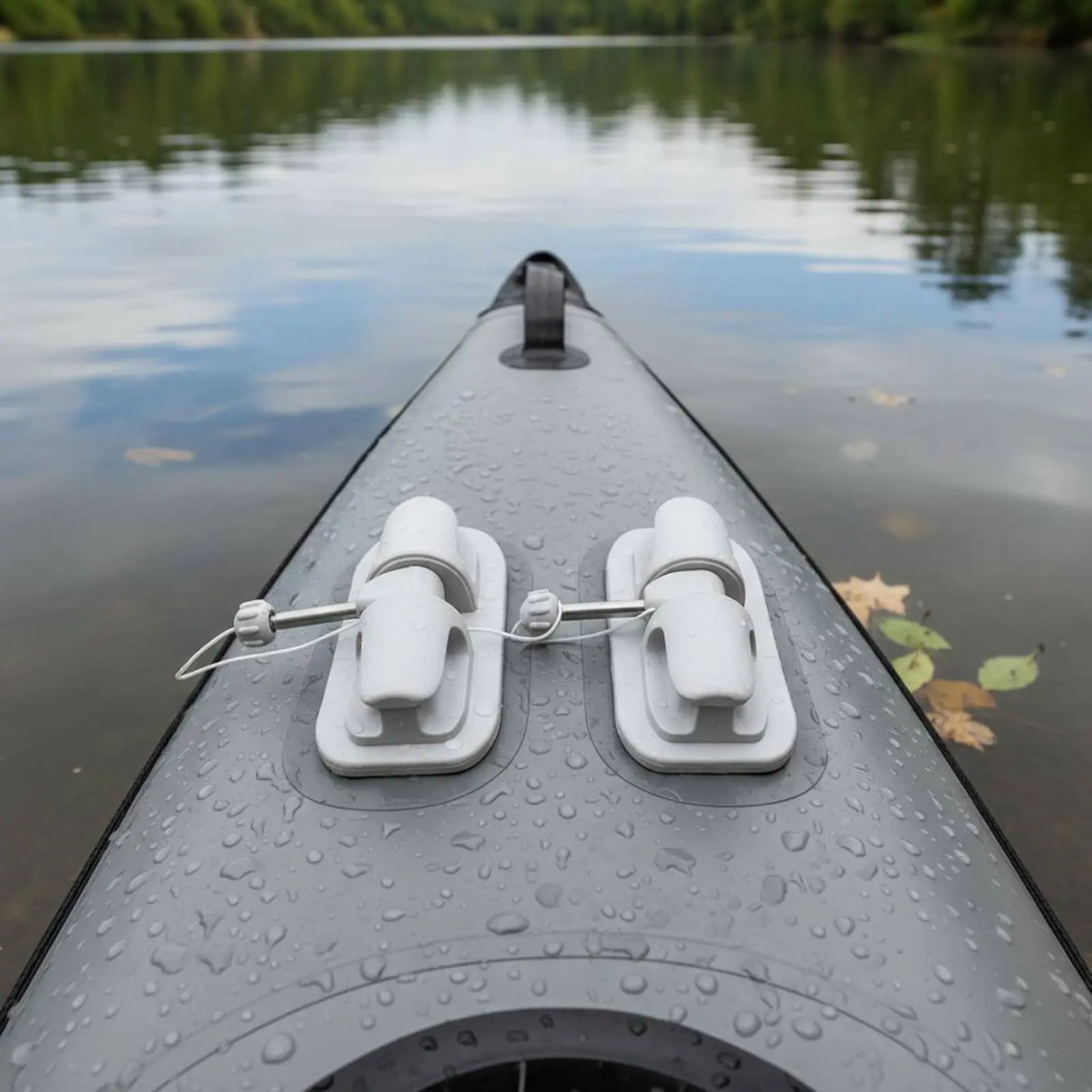 2 Pieces Paddle Lock Holder Rotating Boat Paddle Bracket Oar Holder Easy to Install Marine Gear Storage Quick Release