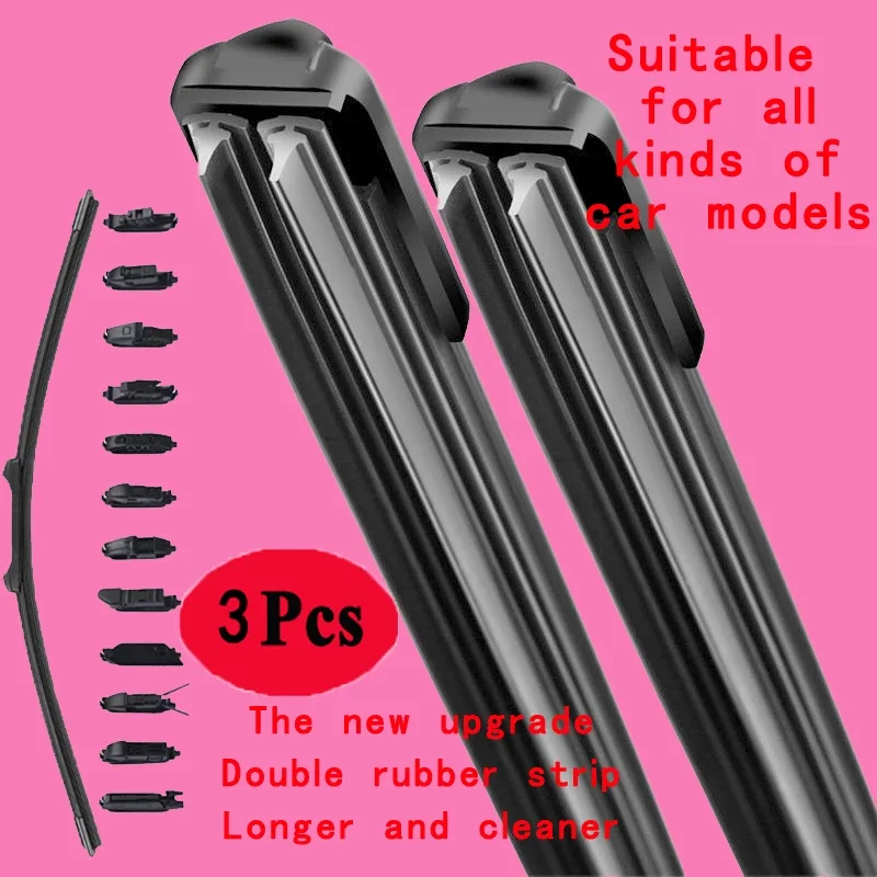 

For Toyota FJ Cruiser 2006-2014 J150 Car Windshield Wiper Blade Front Windscreen Brushes Washer Accessories Cleaning Replacement